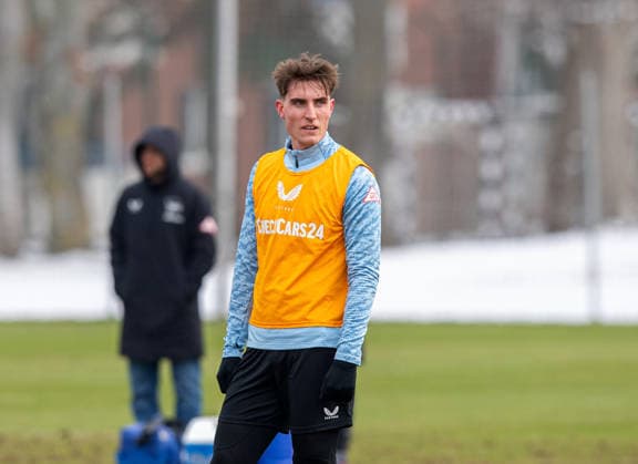 Fussball, Herren, Saison 2025 26, 2. Bundesliga, Hertha BSC, Training, Elias Decker (Hertha BSC), 18.02. 2026,