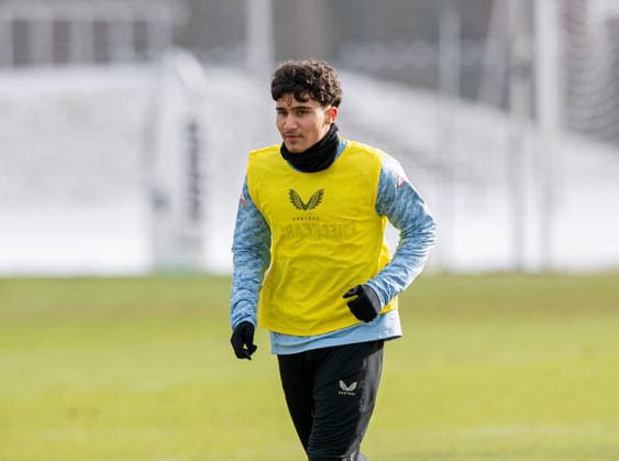 Fussball, Herren, Saison 2025 26, 2. Bundesliga, Hertha BSC, Training, Kian Todorovic (Hertha BSC), 18.02. 2026,