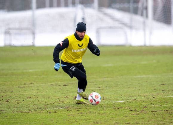 Fussball, Herren, Saison 2025 26, 2. Bundesliga, Hertha BSC, Training, Kevin Sessa (Hertha BSC), 18.02. 2026,