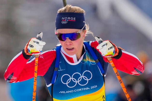 Winter Olympics in Milan Cortina 2026 Anterselva, Italy 20260218. Karoline Knotten from Norway during the 4 x 6 km relay for women in biathlon at the Winter Olympics in Milano Cortina 2026. Photo: Heiko Junge NTB Anterselva Italy EDITORIAL USE ONLY. RESTRICTED USE FOR BETTING COMPANIES Ref:_SPOfE3yhiRRNik.jpg *** Winter Olympics in Milan Cortina 2026 Anterselva, Italy 20260218 Karoline Knotten from Norway during the 4 x 6 km relay for women in biathlon at the Winter Olympics in Milan Cortina 2026 Photo Heiko Junge NTB Anterselva Italy EDITORIAL USE ONLY RESTRICTED USE FOR BETTING COMPANIES  Copyright: xHeikoxJungex xNTBx