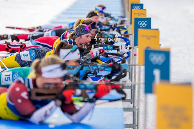 Winter Olympics in Milan Cortina 2026 Anterselva, Italy 20260218. Elvira Öberg from Sweden during the women s 4 x 6 km relay in biathlon at the Winter Olympics in Milan Cortina 2026. Photo: Heiko Junge NTB Anterselva Italy EDITORIAL USE ONLY. RESTRICTED USE FOR BETTING COMPANIES Ref:_SPOPALNVzsLVkA.jpg *** Winter Olympics in Milan Cortina 2026 Anterselva, Italy 20260218 Elvira Öberg from Sweden during the women s 4 x 6 km relay in biathlon at the Winter Olympics in Milan Cortina 2026 Photo Heiko Junge NTB Anterselva Italy EDITORIAL USE ONLY RESTRICTED USE FOR BETTING COMPANIES  Copyright: xHeikoxJungex xNTBx