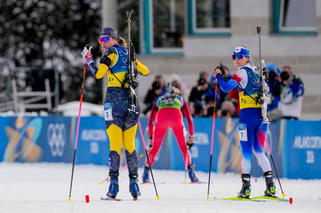 Winter Olympics in Milan Cortina 2026 Anterselva, Italy 20260218. Elvira Öberg from Sweden during the women s 4 x 6 km relay in biathlon at the Winter Olympics in Milan Cortina 2026. Photo: Heiko Junge NTB Anterselva Italy EDITORIAL USE ONLY. RESTRICTED USE FOR BETTING COMPANIES Ref:_SPOuwK35scfFIk.jpg *** Winter Olympics in Milan Cortina 2026 Anterselva, Italy 20260218 Elvira Öberg from Sweden during the women s 4 x 6 km relay in biathlon at the Winter Olympics in Milan Cortina 2026 Photo Heiko Junge NTB Anterselva Italy EDITORIAL USE ONLY RESTRICTED USE FOR BETTING COMPANIES  Copyright: xHeikoxJungex xNTBx