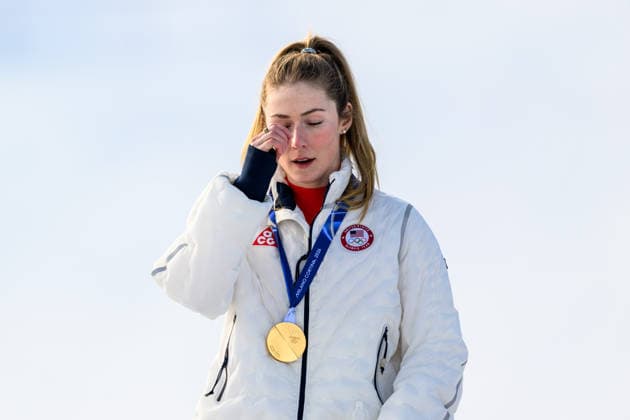 260218 Mikaela Shiffrin of USA celebrates first place in women s alpine skiing slalom during day 12 of the 2026 Winter Olympics on February 18, 2026 in Cortina. Photo: Joel Marklund BILDBYRAN kod JM JM0797 bbeng alpint alpine skiing Olympic Games, Olympische Spiele, Olympia, OS olympics winter olympics os ol olympiska spel vinter-os olympiske leker milano cortina 2026 milan cortina 2026 milano cortina 2026 olympic games milano cortina 2026 winter olympic games milano cortina-os milano cortina-ol vinter-ol slalam dam guld gold *** 260218 Mikaela Shiffrin of USA celebrates first place in women s alpine skiing slalom during day 12 of the 2026 Winter Olympics on February 18, 2026 in Cortina Photo Joel Marklund BILDBYRAN kod JM JM0797 bbeng alpine alpine skiing olympic games olympics winter olympics os ol olympiska spel vinter os olympiske leker milano cortina 2026 milan cortina 2026 milano cortina 2026 olympic games milano cortina 2026 winter olympic games milano cortina os milano cortina ol vinter ol slalam dam guld  Copyright: JOELxMARKLUND BB260218JM204