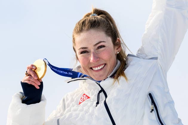 260218 Mikaela Shiffrin of USA celebrates first place in women s alpine skiing slalom during day 12 of the 2026 Winter Olympics on February 18, 2026 in Cortina. Photo: Joel Marklund BILDBYRAN kod JM JM0797 bbeng alpint alpine skiing Olympic Games, Olympische Spiele, Olympia, OS olympics winter olympics os ol olympiska spel vinter-os olympiske leker milano cortina 2026 milan cortina 2026 milano cortina 2026 olympic games milano cortina 2026 winter olympic games milano cortina-os milano cortina-ol vinter-ol slalam dam guld gold *** 260218 Mikaela Shiffrin of USA celebrates first place in women s alpine skiing slalom during day 12 of the 2026 Winter Olympics on February 18, 2026 in Cortina Photo Joel Marklund BILDBYRAN kod JM JM0797 bbeng alpine alpine skiing olympic games olympics winter olympics os ol olympiska spel vinter os olympiske leker milano cortina 2026 milan cortina 2026 milano cortina 2026 olympic games milano cortina 2026 winter olympic games milano cortina os milano cortina ol vinter ol slalam dam guld  Copyright: JOELxMARKLUND BB260218JM207