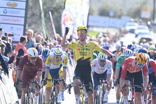 18-02-2026 Vuelta Andalucia; Tappa 01 Benahavis - Pizarra; 2026, Visma - Lease A Bike; Laporte, Christophe; Pizarra; 
