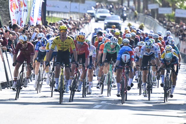 18-02-2026 Vuelta Andalucia; Tappa 01 Benahavis - Pizarra; 2026, Visma - Lease A Bike; 2026, Groupama - Fdj United; Laporte, Christophe; Tronchon, Bastien; Pizarra; 
