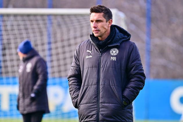 18.02.2026, Fußball, Herren, 2.BL, Saison 2025 2026, Training Holstein Kiel Trainer Marcel Rapp Kiel, Projensdorf Projensdorf, Trainigsplatz Schleswig-Holstein Deutschland *** 18 02 2026, Football, Men, 2 BL, Season 2025 2026, Training Holstein Kiel Coach Marcel Rapp Kiel, Projensdorf Projensdorf, Training ground Schleswig Holstein Germany