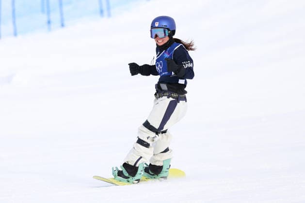 Mari Fukada (JPN), FEBRUARY 18, 2026 - Snowboarding : Women s Slopestyle Final during the Milano Cortina 2026 Olympic Winter games, Winterspiele,Spiele, Summer games at Livigno Snow Park in Livigno, Italy.  aflo_320372680
