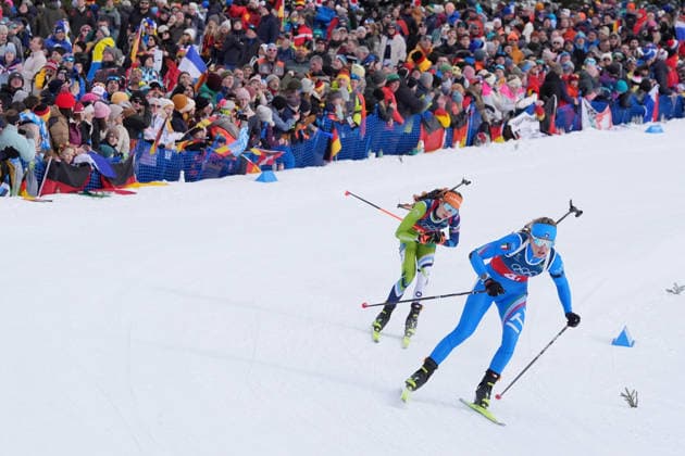 Italy™s AUCHENTALLER Hannah during Biathlon Women s 4 x 6km Relay at Antholz-Anterselva Biathlon Arena at the Milano Cortina 2026 Winter Olympics, in Anterselva (Italy) February 18 , 2026 (Spada LaPresse)  Copyright: xSpada LaPressex