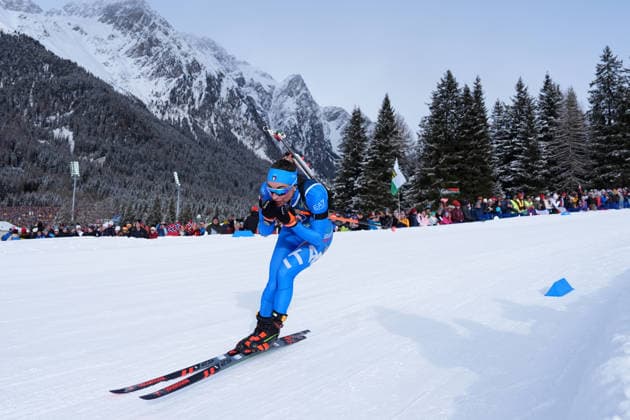 Italy™s WIERER Dorothea during Biathlon Women s 4 x 6km Relay at Antholz-Anterselva Biathlon Arena at the Milano Cortina 2026 Winter Olympics, in Anterselva (Italy) February 18 , 2026 (Spada LaPresse)  Copyright: xSpada LaPressex