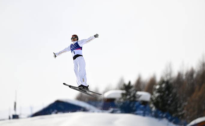 (260218) -- LIVIGNO, Feb. 18, 2026 -- Xu Mengtao of China competes during the freestyle skiing women s aerials final 2 at the Milan-Cortina 2026 Olympic Winter games, Winterspiele,Spiele, Summer games in Livigno, Italy, Feb. 18, 2026. ) (MICO2026)ITALY-LIVIGNO-OLYMPIC WINTER GAMES-FREESTYLE SKIING-WOMEN S AERIALS-FINAL ZhangxHongxiang 