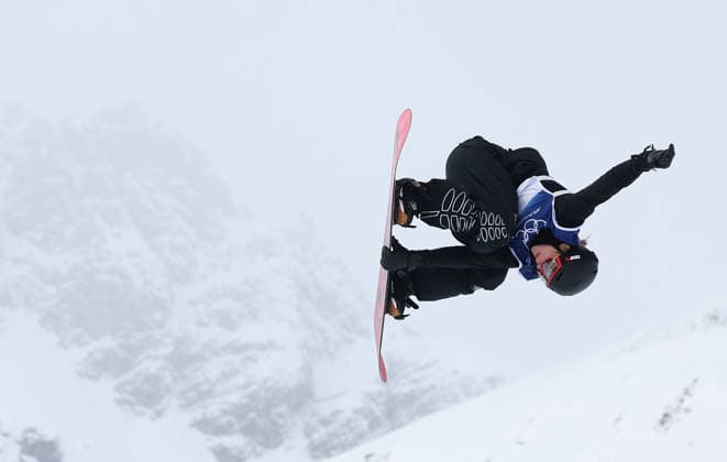 Milano Cortina 2026 - XXV Olympic Winter games, Winterspiele,Spiele, Summer games Livigno - Italy 18 February,2026 Woman s Snowboard SlopeStyle Image Show: Silver Medal SADOWSKI SYNNOTT Zoi NZL  Copyright: xSergioxBisi IPAxSportx xipa-agency.netx xx IPA_71693124 IPA_Agency_IPA71693124