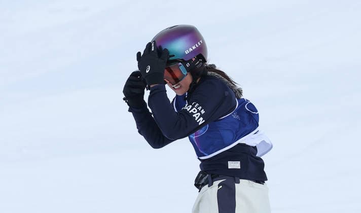 Milano Cortina 2026 - XXV Olympic Winter games, Winterspiele,Spiele, Summer games Livigno - Italy 18 February,2026 Woman s Snowboard SlopeStyle Bronze Medal MURASE Kokomo JPN  Copyright: xSergioxBisi IPAxSportx xipa-agency.netx xx IPA_71693856 IPA_Agency_IPA71693856