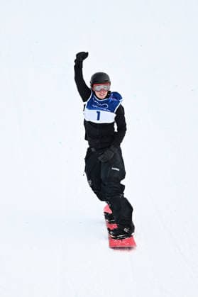 Zoi SADOWSKI SYNNOTT (NZL), FEBRUARY 18, 2026 - Snowboarding : Women s Slopestyle Final during the Milano Cortina 2026 Olympic Winter games, Winterspiele,Spiele, Summer games at Livigno Snow Park in Livigno, Italy.  aflo_320389317