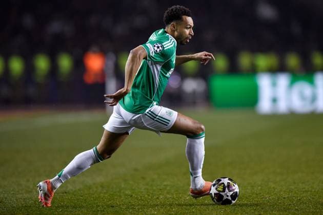 Jacob Murphy of Newcastle United Football Club runs with the ball Qarabag v Newcastle United, UEFA Champions League, Knockout Round Play-Offs, First Leg, Football, Tofig Bahramov Republican Stadium, Baku, Azerbaijan - 18 Feb 2026Baku Tofig Bahramov Republican Stadiu Azerbaijan EDITORIAL USE ONLY No use with unauthorised audio, video, data, fixture lists, club league logos or live services. Online in-match use limited to 120 images, no video emulation. No use in betting, games or single club league player publications. Copyright: xElmirxKarimov Shutterstockx 16660416cb