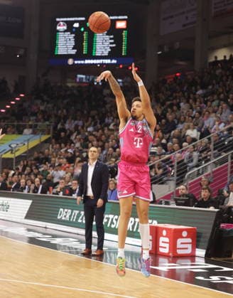 Alijah Comithier Telekom Baskets Bonn vs. Rasta Vechta 21. Speiltag - Saison 2025 26