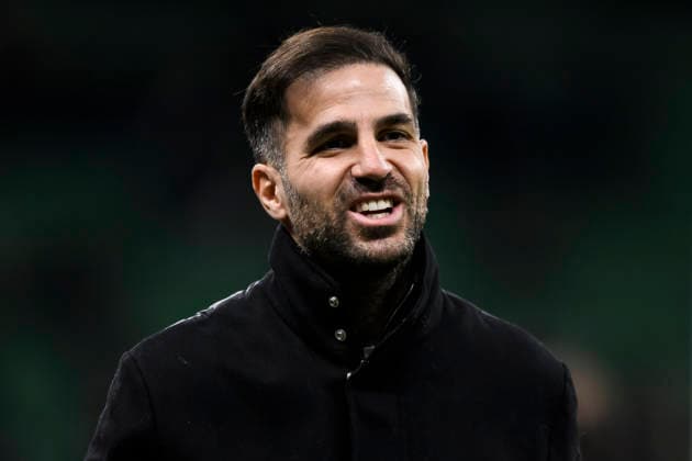 AC Milan v Como 1907 - Serie A Cesc Fabregas, head coach of Como 1907, looks on prior to the Serie A football match between AC Milan and Como 1907. Milan Italy Copyright: xNicolòxCampox