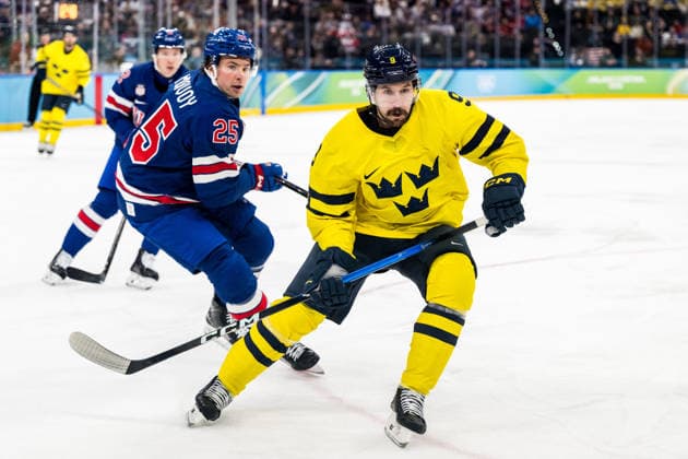 260218 Filip Forsberg of Sweden in the men s Ice hockey, Eishockey quarterfinal between USA and Sweden during day 12 of the 2026 Winter Olympics on February 18, 2026 in Milan. Photo: Carl Sandin BILDBYRAN kod CS EW0641 ishockey ice hockey Olympic Games, Olympische Spiele, Olympia, OS olympics winter olympics os ol olympiska spel vinter-os olympiske leker milano cortina 2026 milan cortina 2026 milano cortina 2026 olympic games milano cortina 2026 winter olympic games milano cortina-os milano cortina-ol vinter-ol 12 bbeng sverige sweden usa quarterfinal kvartsfinal *** 260218 Filip Forsberg of Sweden in the men s ice hockey quarterfinal between USA and Sweden during day 12 of the 2026 Winter Olympics on February 18, 2026 in Milan Photo Carl Sandin BILDBYRAN kod CS EW0641 ishockey ice hockey olympic games olympics winter olympics os ol olympiska spel vinter os olympiske leker milano cortina 2026 milan cortina 2026 milano cortina 2026 olympic games milano cortina 2026 winter olympic games milano cortina os milano cortina ol vinter ol 12 bbeng sverige sweden usa quarterfinal kvartfinal  Copyright: CARLxSANDIN BB260218CS030