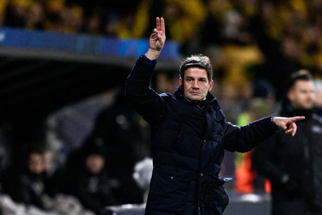 260218 Head coach Cristian Chivu of Inter during the UEFA Champions League football match between Bodo Glimt and Inter on February 18, 2026 in Bodo. Photo: Marius Simensen BILDBYRAN COP 238 MM0055 bbeng football fotball fotboll soccer uefa champions league mesterligaen bodo glimt inter fc internazionale milano Copyright: MARIUSxSIMENSEN BB260218ZE123