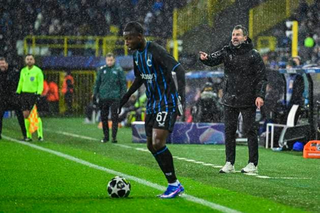 Club Brugge v Atletico de Madrid - UEFA Champions League BRUGGE, BELGIUM - FEBRUARY 18 : Leko Ivan head coach of Club Brugge during the UEFA Champions League 2025 26 knockout phase play-off match first leg between Club Brugge and Atletico de Madrid on February 18, 2026 in Brugge, Belgium, 18 02 2026 Brugge Belgium  Copyright: xJanxDexMeuleneirx