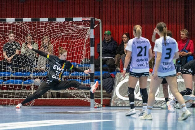 Madita Kohorst (VfL Oldenburg, 25), Sportunion Neckarsulm vs. VfL Oldenburg, Handball, Frauen, 1. Bundesliga, 18. Spieltag, Saison 2025 2026, 18.02.2026 Sportunion Neckarsulm vs VfL Oldenburg, Handball, Frauen, 1. Bundesliga, 18. Spieltag, Saison 2025 2026, 18.02.2026 Neckarsulm Copyright: xEibner-Pressefoto ChristianaxKunx EP_CKZ