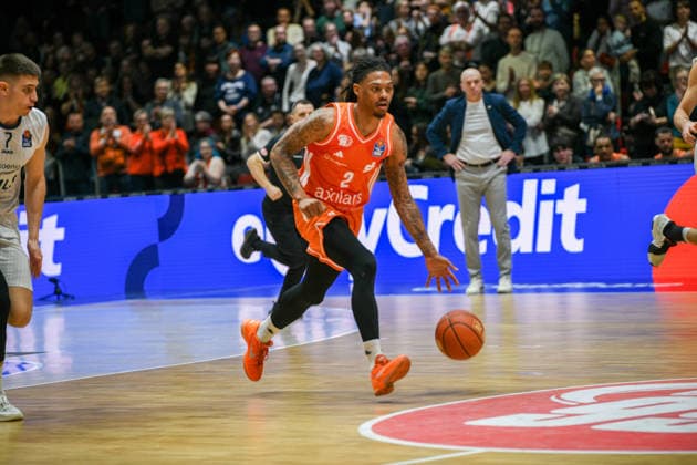 easyCredit Basketball Bundesliga, 21. Spieltag, Niners Chemnitz -MLP Academics Heidelberg 18.02.2026 ab 20.00 Uhr Chemnitz, Chemnitz Arena Im Foto: Nike Sibande(2) easyCredit Basketball Bundesliga, 21. Spieltag, Niners Chemnitz -MLP Academics Heidelberg Leipzig Sachsen Deutschland Copyright: xEHLxMedia MichelxKöhlerx 20261802-Niners-Heidelberg_084