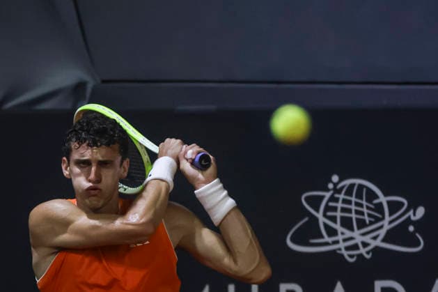 RIO DE JANEIRO (RJ), 18 02 2026- SPORTS TENNIS RIO OPEN - RIO OPEN 2026 ATP, Tennis Herren 500 - Match between Y. Hanfmann vs JM Cerundolo, held at the Jockey Club Brasileiro, Rio de Janeiro, this Wednesday (18). (Photo: Renan Areias Photo Premium SPP) (Renan Areias, Renan Areias SPP) Copyright: xRenanxAreias,xRenanxAreiasx xSPPx spp-en-ReArReAr-renan_areias_photo_premium_340606