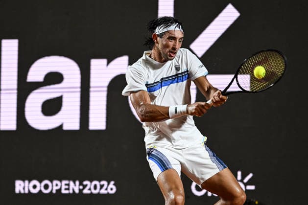 Rio Open 2026 RIO DE JANEIRO, RJ - 18.02.2026: RIO OPEN 2026 - Francisco Cerundolo competing against Thiago Agustin Tirante on the Guga Kuerten Court, during the 11th edition of the Rio Open, held at the Jockey Club Brasileiro, on the afternoon of this Wednesday (18), in Rio de Janeiro. (Photo: Celso Pupo Fotoarena) x2890946x  CelsoxPupo