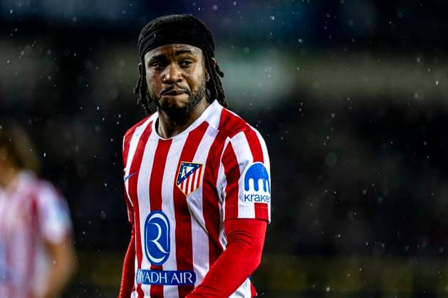 Atletico de Madrid forwarder Ademola Lookman, during the match Club Brugge KV vs Atletico de Madrid at the Jan Breydelstadion for the Champions League - KO play-offs - 1st leg season 2025-2026 in BRUGGE, Belgium on 18 february 2026. (Photo by Stefan Koops EYE4IMAGES DeFodi Images) -