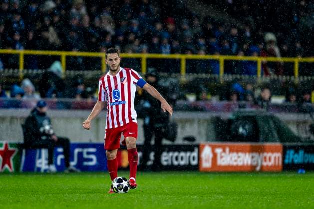 Atletico de Madrid midfielder Koke, during the match Club Brugge KV vs Atletico de Madrid at the Jan Breydelstadion for the Champions League - KO play-offs - 1st leg season 2025-2026 in BRUGGE, Belgium on 18 february 2026. (Photo by Stefan Koops EYE4IMAGES DeFodi Images) -