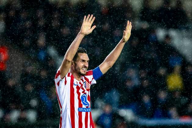 Atletico de Madrid midfielder Koke, during the match Club Brugge KV vs Atletico de Madrid at the Jan Breydelstadion for the Champions League - KO play-offs - 1st leg season 2025-2026 in BRUGGE, Belgium on 18 february 2026. (Photo by Stefan Koops EYE4IMAGES DeFodi Images) -