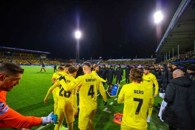 Football, Champions League 2025 2026 Bodo Glimt Inter 3 1 Bodo 20260218 Bodo Glimt before the Champions League football match between Bodo Glimt and Inter at Aspmyra stadium Photo Thomas Andersen NTB Bodo Norway EDITORIAL USE ONLY RESTRICTED USE FOR BETTING COMPANIES  Copyright: xThomasxAndersenx xNTBx