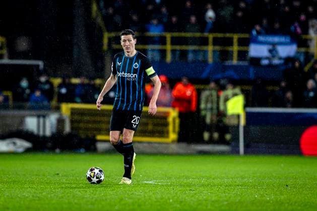 Club Brugge midfielder Hans Vanaken, during the match Club Brugge KV vs Atletico de Madrid at the Jan Breydelstadion for the Champions League - KO play-offs - 1st leg season 2025-2026 in BRUGGE, Belgium on 18 february 2026. (Photo by Stefan Koops EYE4IMAGES DeFodi Images) -