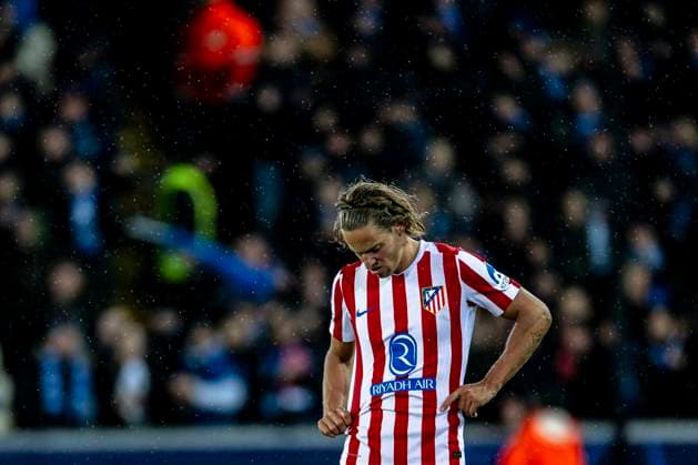 Atletico de Madrid midfielder Marcos Llorente, during the match Club Brugge KV vs Atletico de Madrid at the Jan Breydelstadion for the Champions League - KO play-offs - 1st leg season 2025-2026 in BRUGGE, Belgium on 18 february 2026. (Photo by Stefan Koops EYE4IMAGES DeFodi Images) -