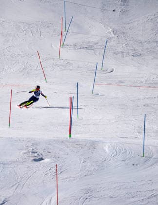260218 -- CORTINA D AMPEZZO, Feb. 18, 2026 -- Mikaela Shiffrin of the United States competes during the alpine skiing women s slalom run 2 at the Milan-Cortina 2026 Olympic Winter games, Winterspiele,Spiele, Summer games in Cortina, Italy, Feb. 18, 2026. MICO2026ITALY-CORTINA D AMPEZZO-OLYMPIC WINTER GAMES-ALPINE SKIING-WOMEN S SLALOM FeixMaohua  (MICO2026)ITALY-CORTINA D AMPEZZO-OLYMPIC WINTER GAMES-ALPINE SKIING-WOMEN S SLALOM IMAGO FeixMaohua  imago images 0847986209