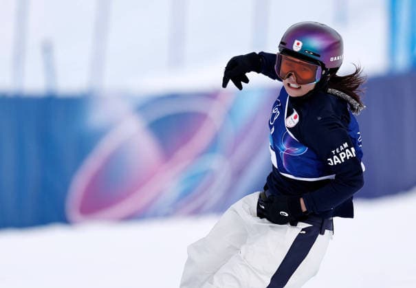 260218 -- LIVIGNO, Feb. 18, 2026 -- Murase Kokomo of Japan competes during the snowboard women s slopestyle final at the Milan-Cortina 2026 Olympic Winter games, Winterspiele,Spiele, Summer games in Livigno, Italy, Feb. 18, 2026. MICO2026ITALY-LIVIGNO-OLYMPIC WINTER GAMES-SNOWBOARD-WOMEN S SNOWBOARD SLOPESTYLE-FINAL WangxPeng  (MICO2026)ITALY-LIVIGNO-OLYMPIC WINTER GAMES-SNOWBOARD-WOMEN S SNOWBOARD SLOPESTYLE-FINAL IMAGO WangxPeng  imago images 0847989736