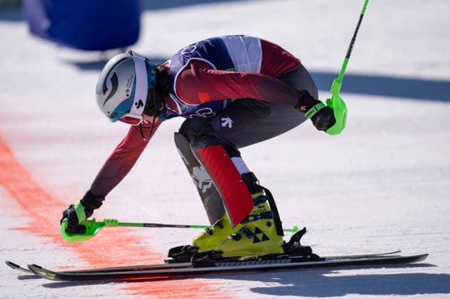 260218 -- CORTINA D AMPEZZO, Feb. 18, 2026 -- Zhang Yuying of China competes during the alpine skiing women s slalom run 1 at the Milan-Cortina 2026 Olympic Winter games, Winterspiele,Spiele, Summer games in Cortina, Italy, Feb. 18, 2026. MICO2026ITALY-CORTINA D AMPEZZO-OLYMPIC WINTER GAMES-ALPINE SKIING-WOMEN S SLALOM FeixMaohua  (MICO2026)ITALY-CORTINA D AMPEZZO-OLYMPIC WINTER GAMES-ALPINE SKIING-WOMEN S SLALOM IMAGO FeixMaohua  imago images 0847990121