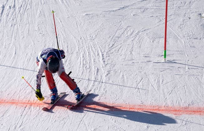 260218 -- CORTINA D AMPEZZO, Feb. 18, 2026 -- Lee Wen-Yi of Chinese Taipei competes during the alpine skiing women s slalom run 2 at the Milan-Cortina 2026 Olympic Winter games, Winterspiele,Spiele, Summer games in Cortina, Italy, Feb. 18, 2026. MICO2026ITALY-CORTINA D AMPEZZO-OLYMPIC WINTER GAMES-ALPINE SKIING-WOMEN S SLALOM FeixMaohua  (MICO2026)ITALY-CORTINA D AMPEZZO-OLYMPIC WINTER GAMES-ALPINE SKIING-WOMEN S SLALOM IMAGO FeixMaohua  imago images 0847990122