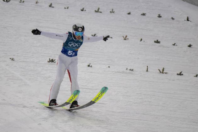 OLYMPICS - Winter Olympic Games, Olympische Spiele, Olympia, OS Milano Cortina 2026 PREDAZZO,ITALY,19.FEB.26 - OLYMPICS, NORDIC SKIING, NORDIC COMBINED, Ski jumping, Skispringen, Ski, nordisch - Winter Olympic Games Milano Cortina 2026, team sprint, large hill. Image shows Jiri Konvalinka (CZE).  GEPAxpictures xOliverxLerch