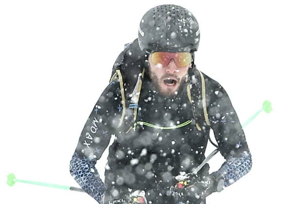ITALY, LOMBARDY - FEBRUARY 19, 2026: Nikita Filippov of Russia competes in the men s ski mountaineering sprint heats during the 2026 Winter Olympic Games, Olympische Spiele, Olympia, OS on the Stelvio slope of the Bormio Ski Resort in Bormio, Province of Sondrio 2026 Winter Olympics: Ski Mountaineering  - ZUMAt113 20260219_zaa_t113_101 Copyright: xMikhailxTereshchenkox