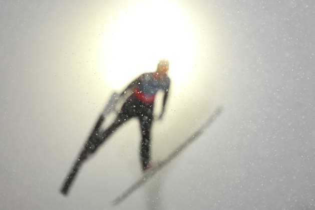 General view, FEBRUARY 19, 2026 - Nordic Combined : Team Sprint during the Milano Cortina 2026 Olympic Winter games, Winterspiele,Spiele, Summer games at Predazzo Ski jumping, Skispringen, Ski, nordisch Stadium in Predazzo, Italy. Noxthirdxpartyxsales  aflo_320463928