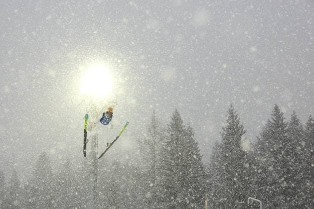 LAMPARTER Johannes (AUT), FEBRUARY 19, 2026 - Nordic Combined : Team Sprint during the Milano Cortina 2026 Olympic Winter games, Winterspiele,Spiele, Summer games at Predazzo Ski jumping, Skispringen, Ski, nordisch Stadium in Predazzo, Italy. Noxthirdxpartyxsales  aflo_320463937