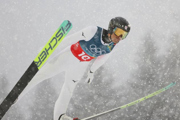 Akito Watabe (JPN), FEBRUARY 19, 2026 - Nordic Combined : Team Sprint during the Milano Cortina 2026 Olympic Winter games, Winterspiele,Spiele, Summer games at Predazzo Ski jumping, Skispringen, Ski, nordisch Stadium in Predazzo, Italy. Noxthirdxpartyxsales  aflo_320463949