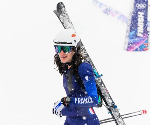 260219 Margot Ravinel of France competes in women s ski mountaineering sprint during day 13 of the 2026 Winter Olympics on February 19, 2026 in Bormio. Photo: Vegard Grott BILDBYRAN kod VG VG0887 bbeng Olympic Games, Olympische Spiele, Olympia, OS olympics winter olympics os ol olympiska spel vinter-os olympiske leker milano cortina 2026 milan cortina 2026 milano cortina 2026 olympic games milano cortina 2026 winter olympic games milano cortina-os milano cortina-ol vinter-ol ski mountaineering skimo randonee randonnÃ e *** 260219 Margot Ravinel of France competes in women s ski mountaineering sprint during day 13 of the 2026 Winter Olympics on February 19, 2026 in Bormio Photo Vegard Grott BILDBYRAN code VG VG0887 bbeng olympic games olympics winter olympics os ol olympic games winter os olympic games milano cortina 2026 milan cortina 2026 milano cortina 2026 olympic games milano cortina 2026 winter olympic games milano cortina os milano cortina ol winter ol ski mountaineering skimo randonee randonnÃ e  Copyright: VEGARDxGRoTT BB260219VG034