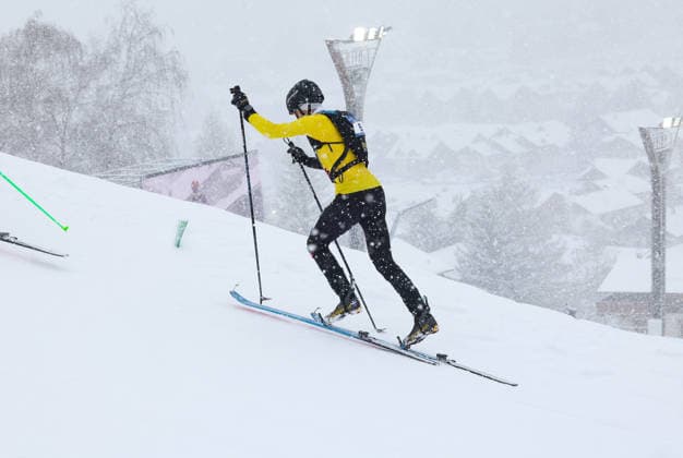 Milano Cortina 2026 - XXV Olympic Winter games, Winterspiele,Spiele, Summer games Bormio - Italy 19 February,2026 Men s Ski Mountaineering Image Show: Drioni BEL  Copyright: xSergioxBisi IPAxSportx xipa-agency.netx xx IPA_71723798 IPA_Agency_IPA71723798