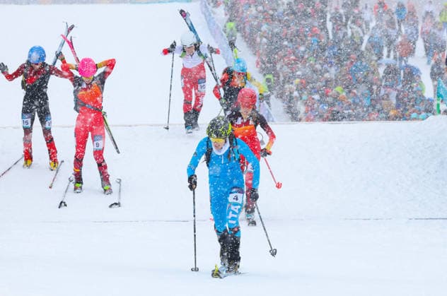 Milano Cortina 2026 - XXV Olympic Winter games, Winterspiele,Spiele, Summer games Bormio - Italy 19 February,2026 Woman s Ski Mountaineering Image Show: Murada G. ITA  Copyright: xSergioxBisi IPAxSportx xipa-agency.netx xx IPA_71723749 IPA_Agency_IPA71723749