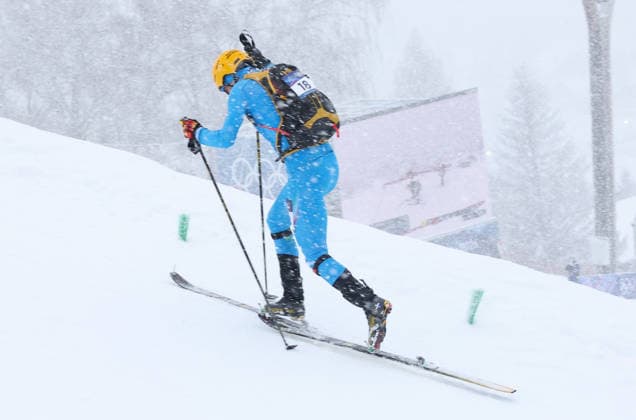 Milano Cortina 2026 - XXV Olympic Winter games, Winterspiele,Spiele, Summer games Bormio - Italy 19 February,2026 Men s Ski Mountaineering Image Show: Boscacci ITA  Copyright: xSergioxBisi IPAxSportx xipa-agency.netx xx IPA_71723774 IPA_Agency_IPA71723774