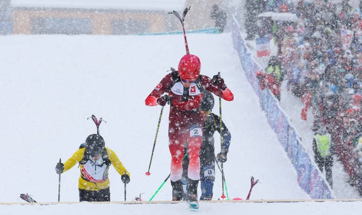 Milano Cortina 2026 - XXV Olympic Winter games, Winterspiele,Spiele, Summer games Bormio - Italy 19 February,2026 Men s Ski Mountaineering Image Show: Kistler J SUI  Copyright: xSergioxBisi IPAxSportx xipa-agency.netx xx IPA_71723790 IPA_Agency_IPA71723790