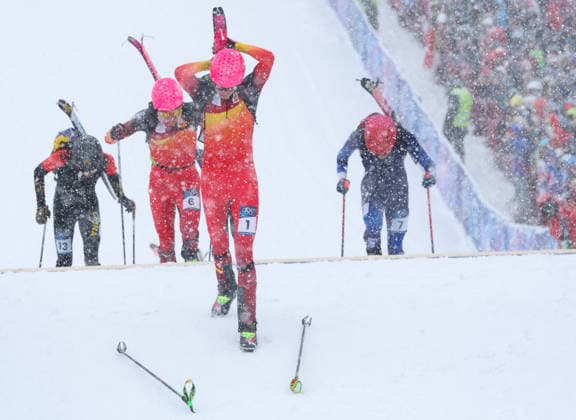 Milano Cortina 2026 - XXV Olympic Winter games, Winterspiele,Spiele, Summer games Bormio - Italy 19 February,2026 Men s Ski Mountaineering Image Show: Cardona ESP  Copyright: xSergioxBisi IPAxSportx xipa-agency.netx xx IPA_71723768 IPA_Agency_IPA71723768