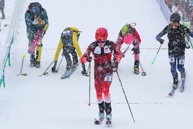Milano Cortina 2026 - XXV Olympic Winter games, Winterspiele,Spiele, Summer games Bormio - Italy 19 February,2026 Men s Ski Mountaineering Image Show: Image Show: Kistler J SUI  Copyright: xSergioxBisi IPAxSportx xipa-agency.netx xx IPA_71723795 IPA_Agency_IPA71723795